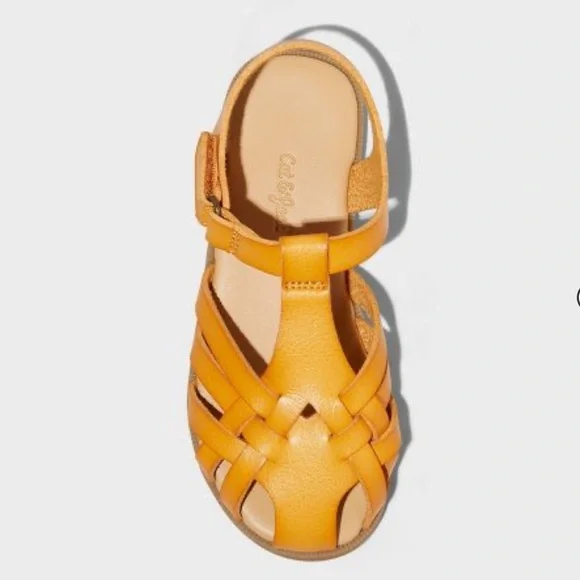 NWT Toddler Girls' Ella Sandals - Cat & Jack - Picture 3 of 9